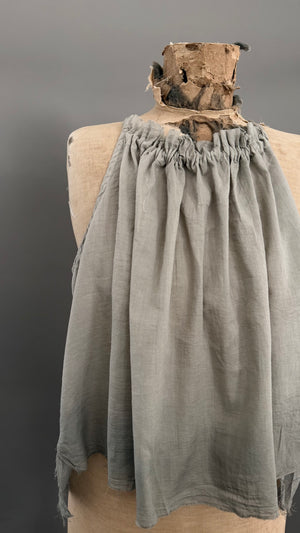 Gidget Shift Top-Smoke