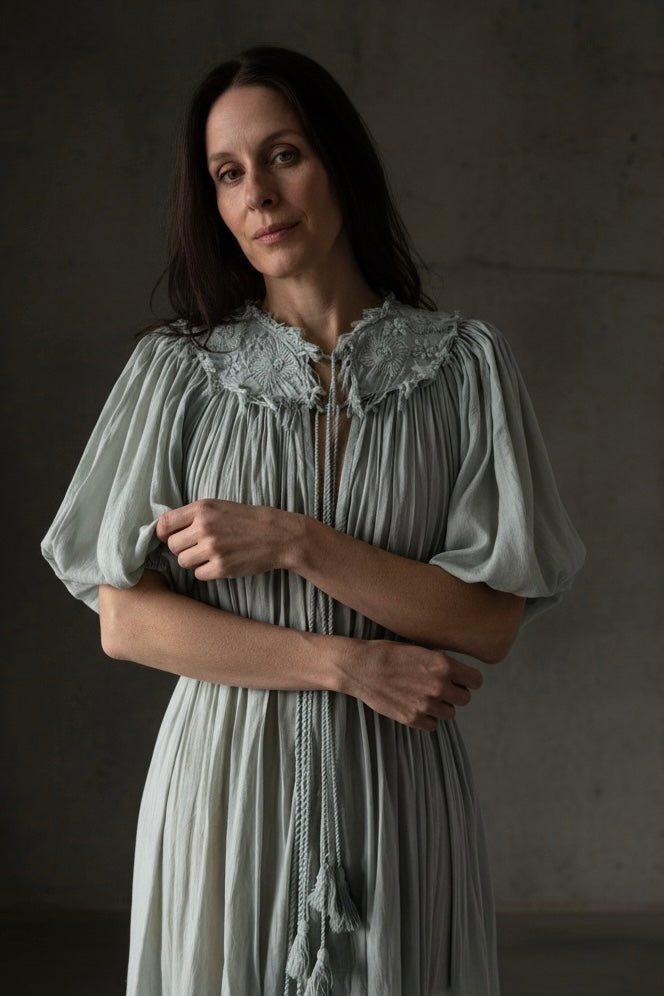 Ophelia Dress- Ice Blue