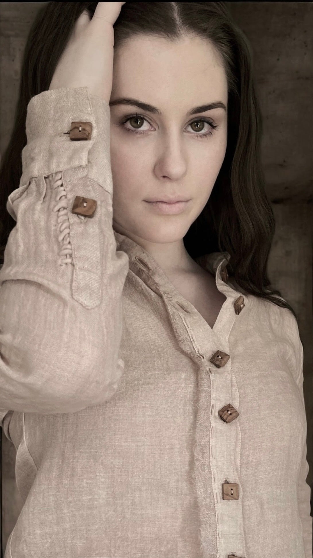 Hemp Urban Shirt- Natural Dusk