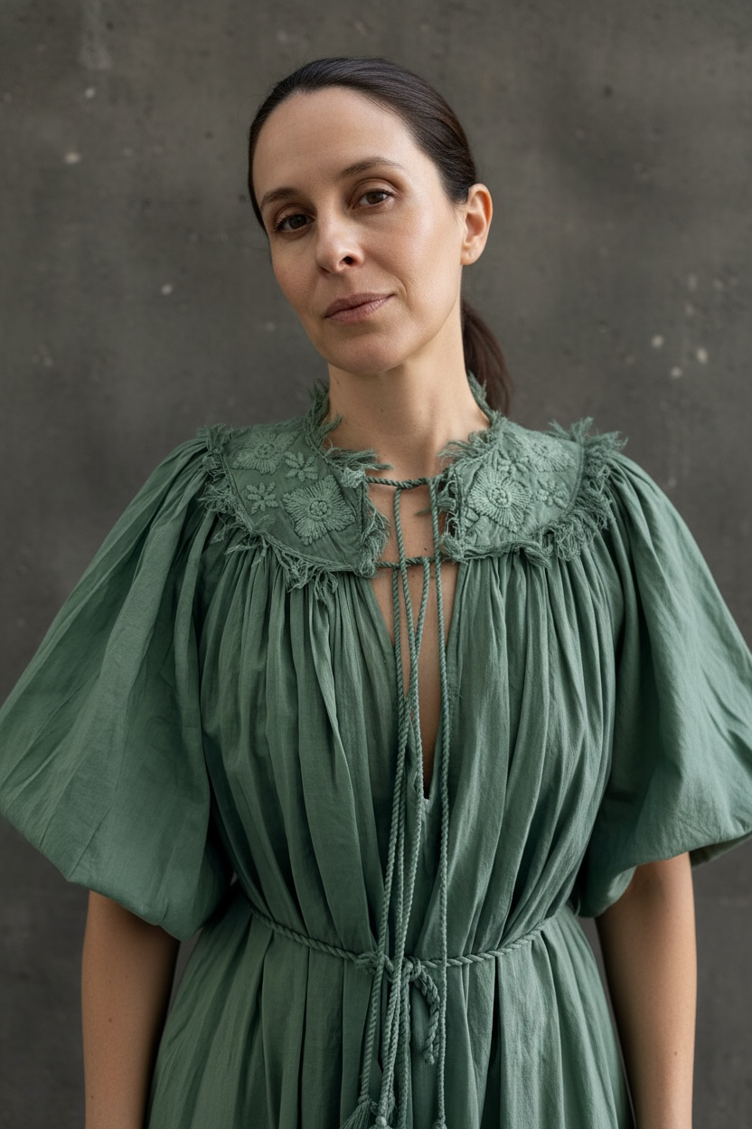 ophelia dress green Ophelia Dress Green