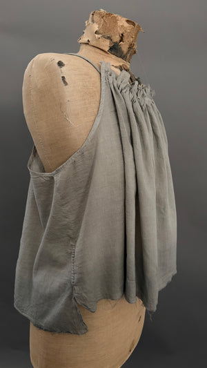 Gidget Shift Top-Smoke