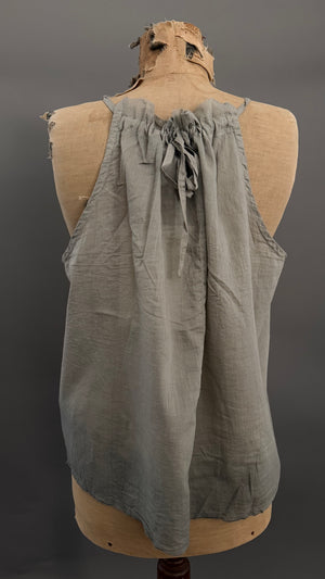 Gidget Shift Top-Smoke