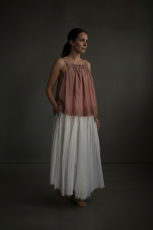 Parasol Skirt- White