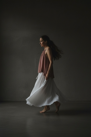 Gidget Shift Top-Musk