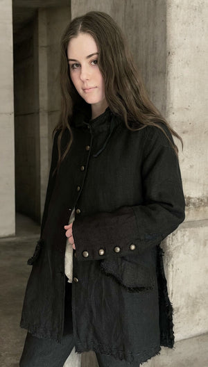 Duffle Coat- Soot