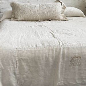 The Sabi Coverlet- Ivory