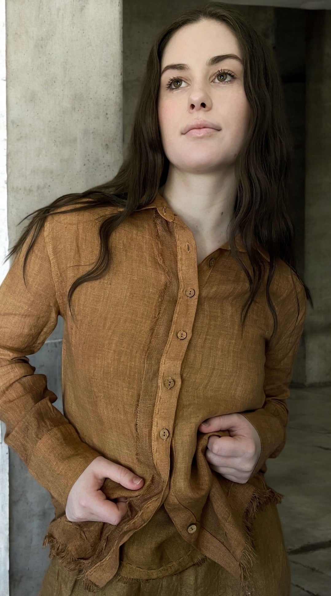 Urban Shirt- Ochre