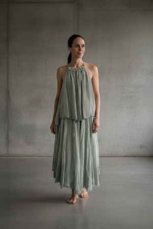 Gidget Shift Top-Ice Blue