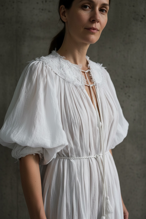 Ophelia Dress- White