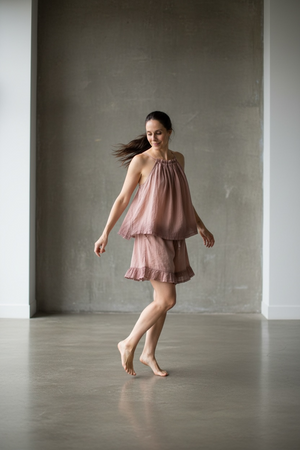 Gidget Shift Top-Musk