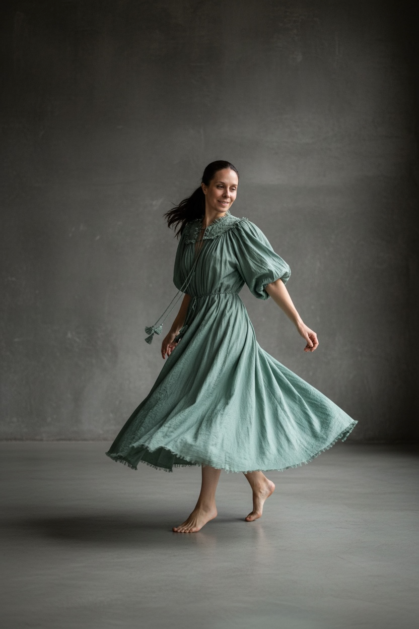 Ophelia Dress- Teal