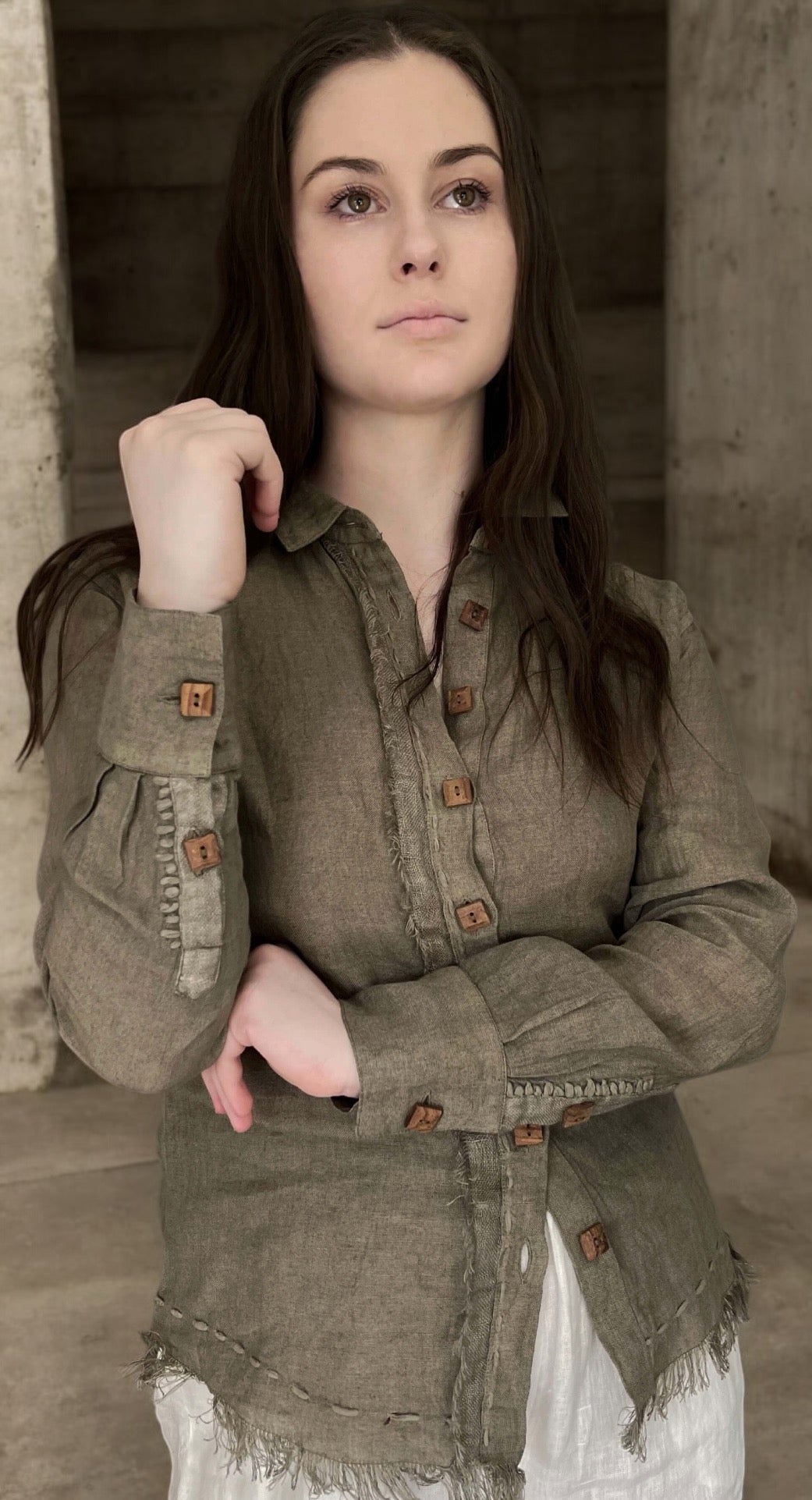 Hemp Urban Shirt- Sage