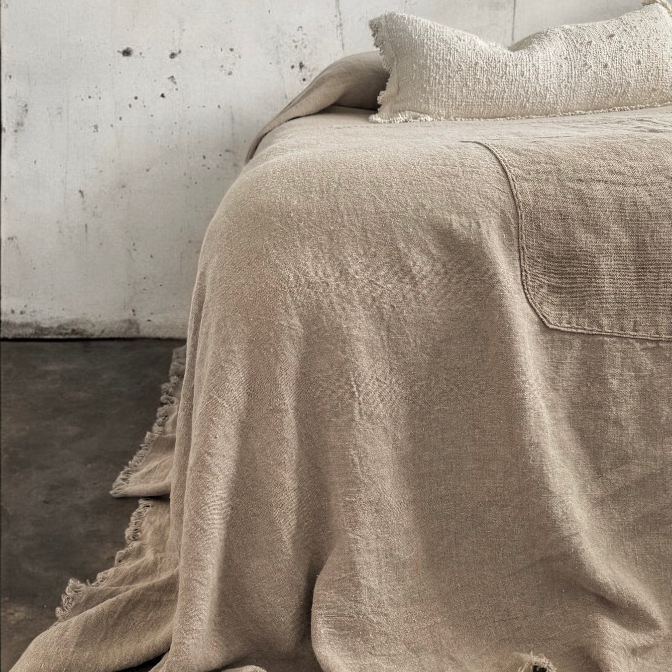 The Wabi Coverlet- Natural
