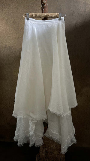 Romany Skirt- White